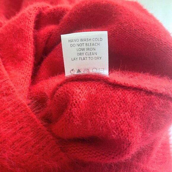 L'ACADEMIE RED FUZZY WINTER DRESS - XS - Picture 10 of 10